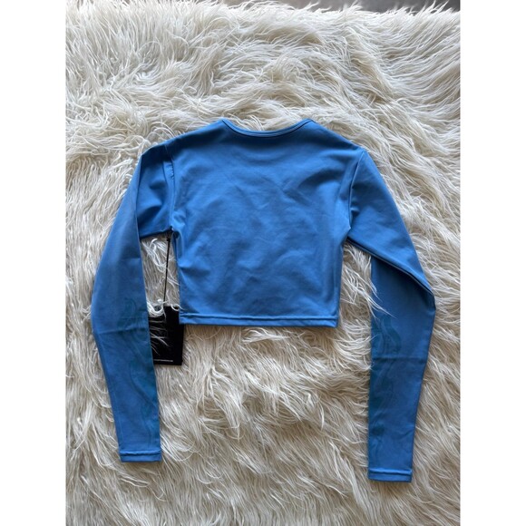 Civil Regime No Tomorrow Sofie Crop Tee Blue Size XS - Picture 7 of 11